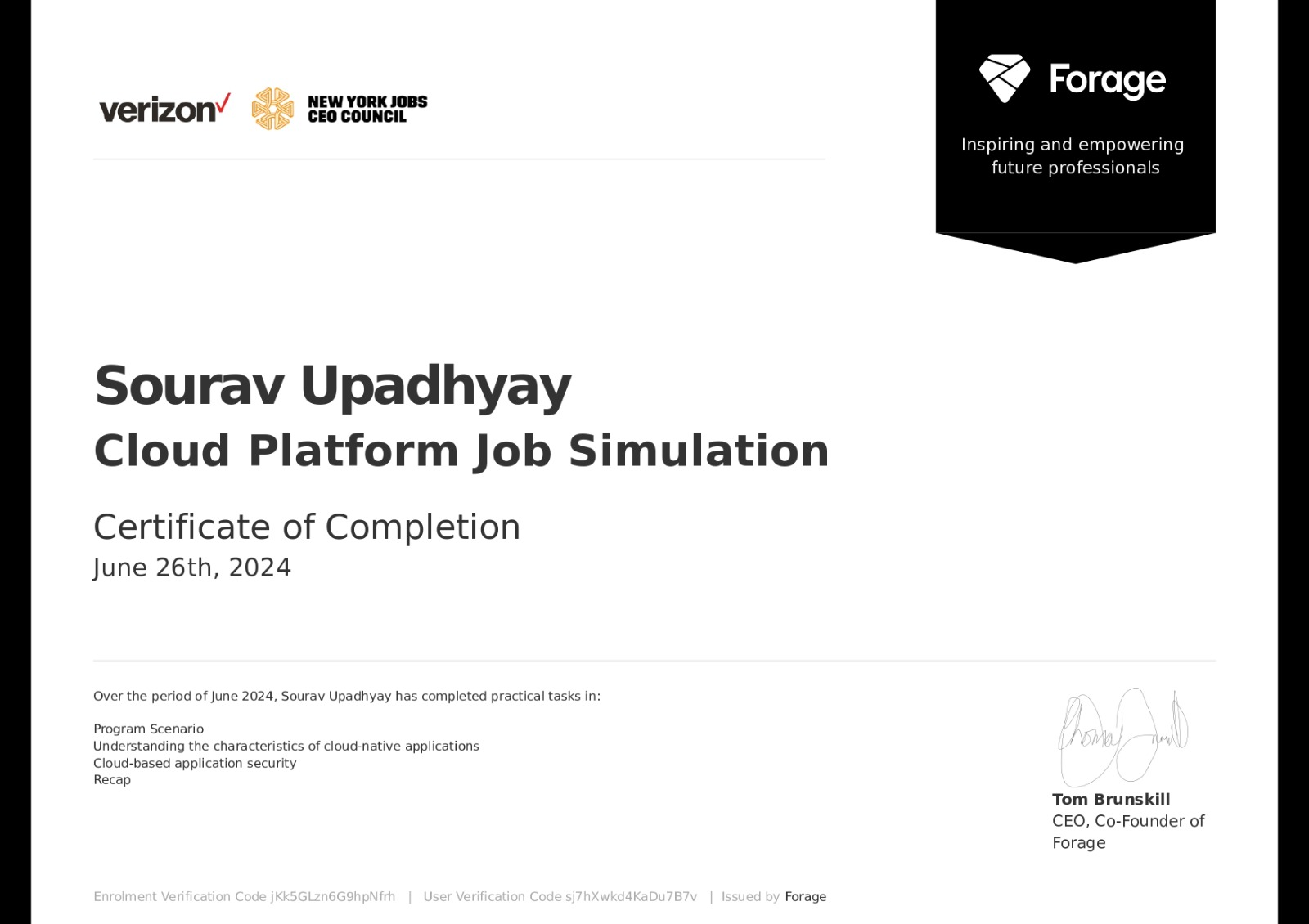 Certificate 4